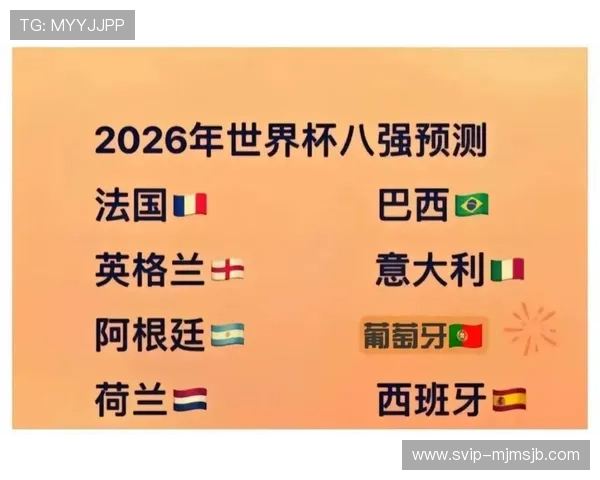 2026年美加墨世界杯对阵图最新预测及各队晋级可能性全面解析